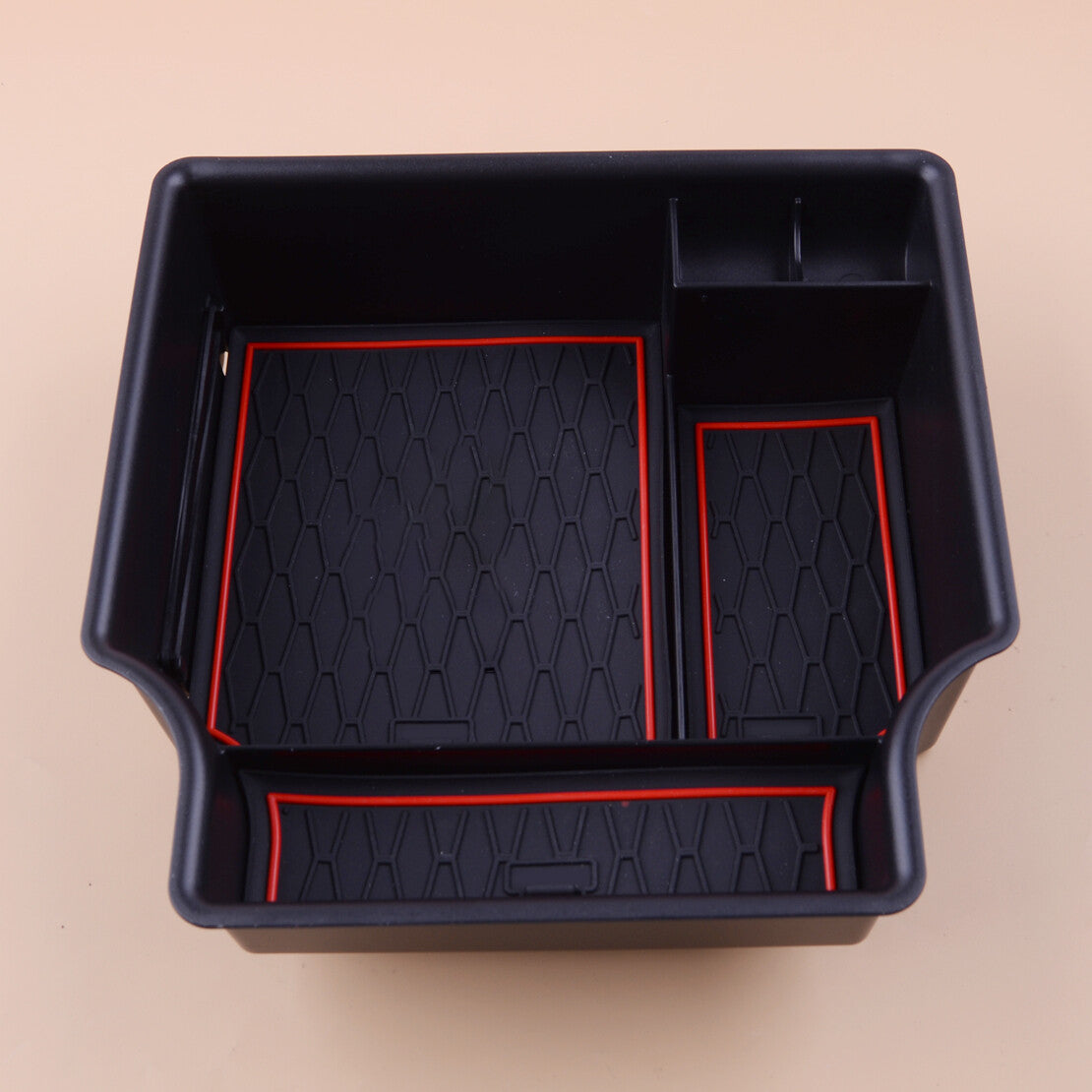 Armrest Storage Organizer Box Center Tray Fit for for Land Rover Discovery 5 2018 v