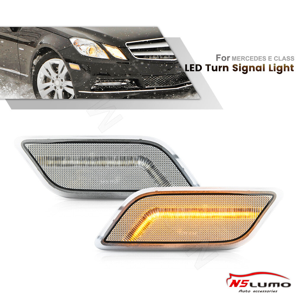 2 Car Auto Side Rear View Mirror 14-SMD LED Light Turn Signal Lamp Accessories 3332 B