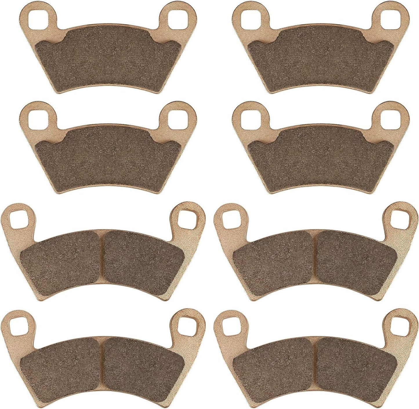 Brake Pads Front and Rear for Polaris Ranger Crew 500 RZR 4 800 RZR 900 XP