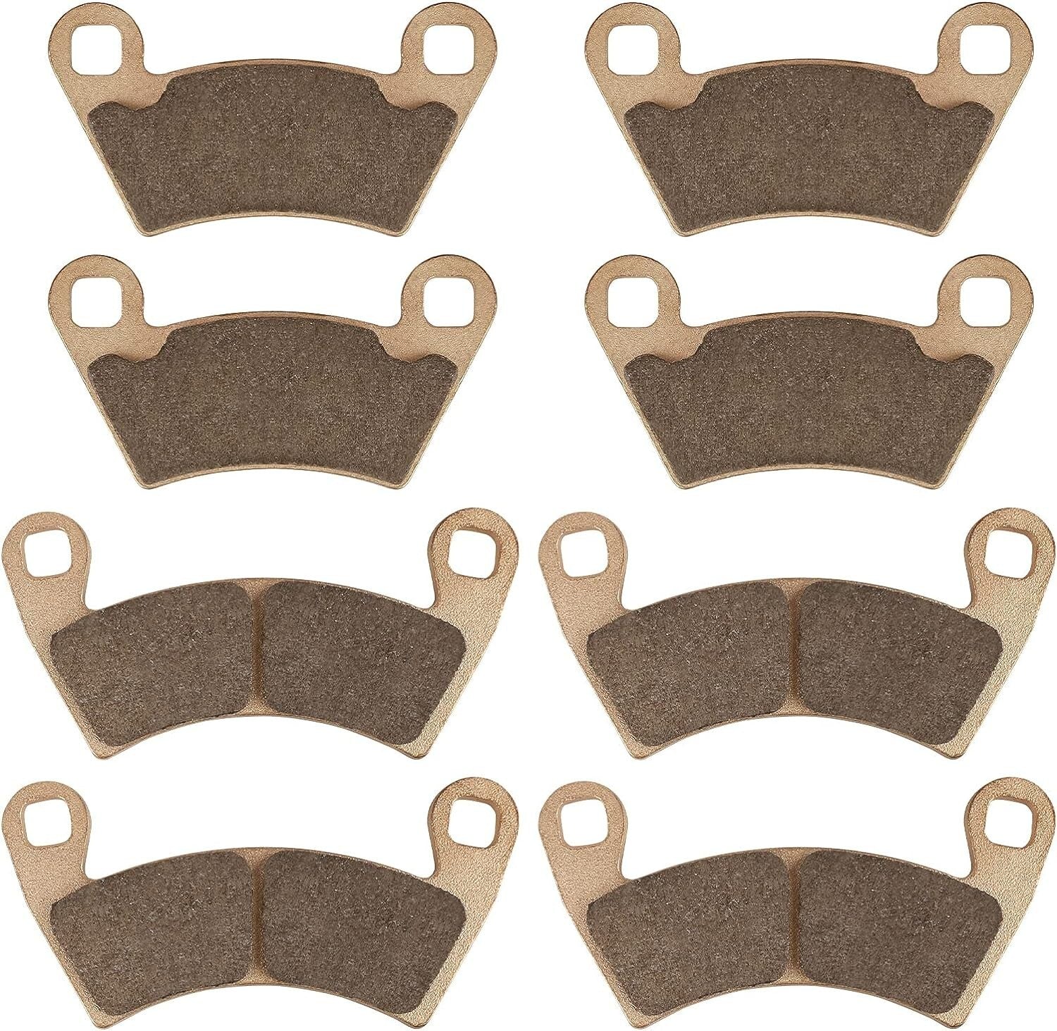 Brake Pads Front and Rear for Polaris Ranger Crew 500 RZR 4 800 RZR 900 XP