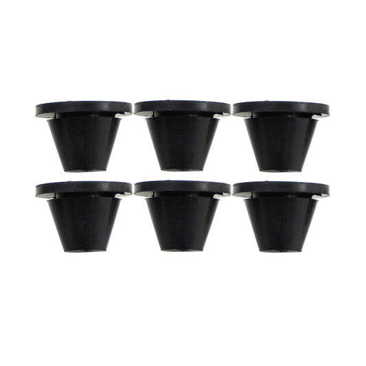 6x Rubber Side Cover Grommets Fits for Harley Touring Road Electra Glide 96-2007