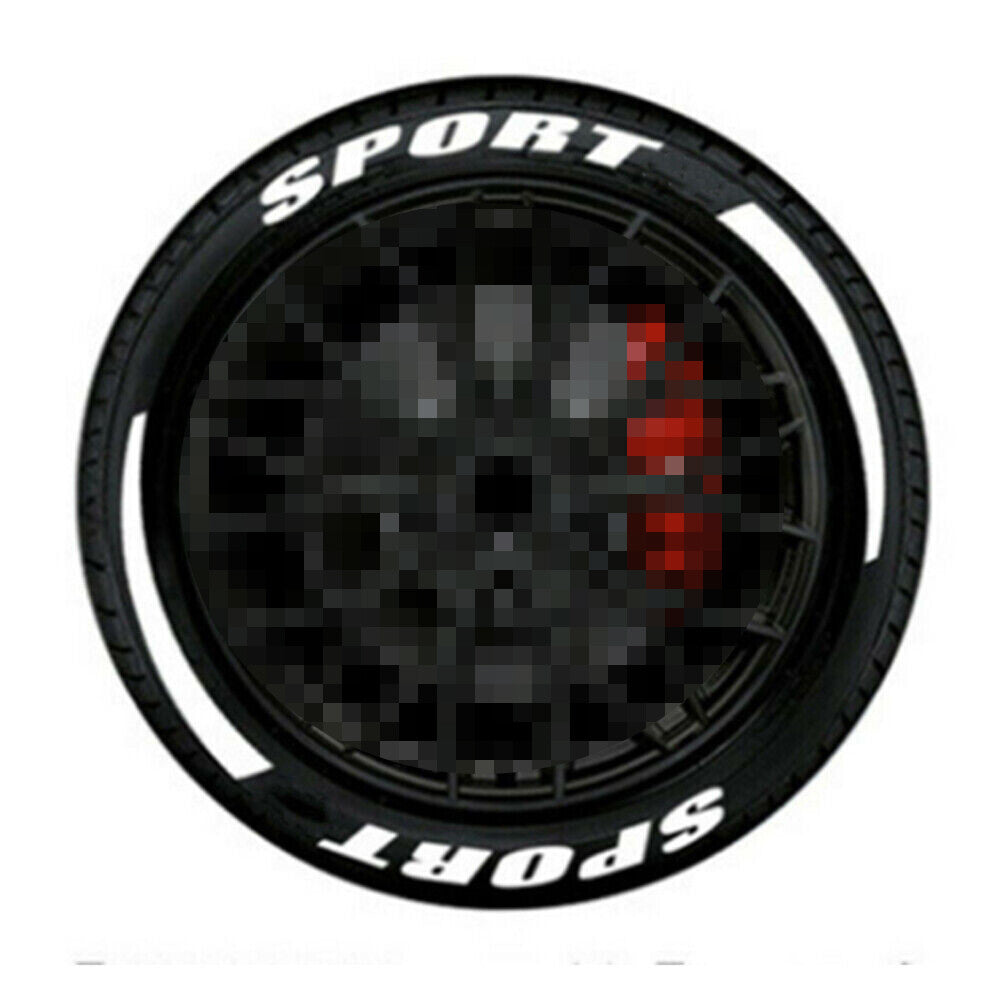 Tire Labeling Permanent Sticker 1.06 for 14-22 8 Wheel Sticker Kits