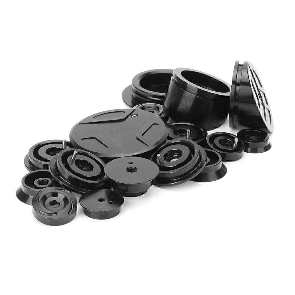 CNC Frame Hole Caps Cover Decoration Black Fit for BMW R1200GS ADV LC 2014 2015