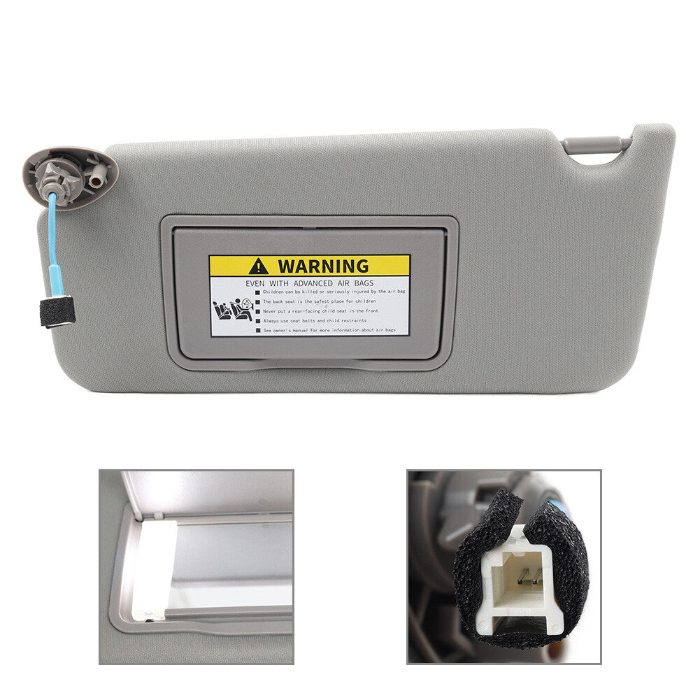 for Honda Accord 2008-2011 with Light 83280-TA5-A51ZA Left Driver Side Sun Visor