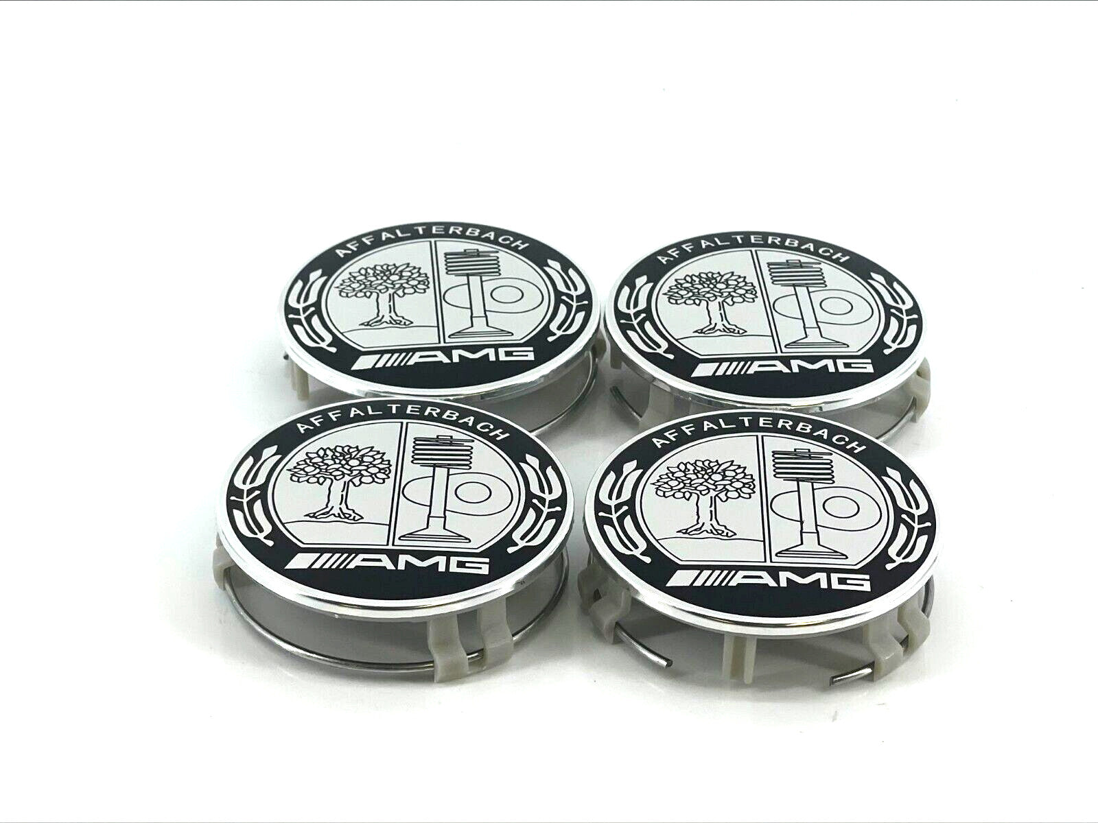 4-piece wheel center caps, Amg Affalterbach 75mm rim