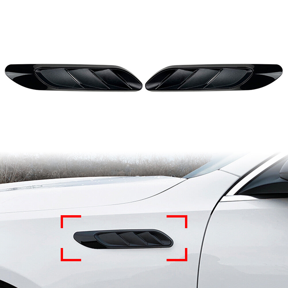 Front Fender Side Air Outlet Vent Trim fit for Mercedes Benz C Class W206 2022+