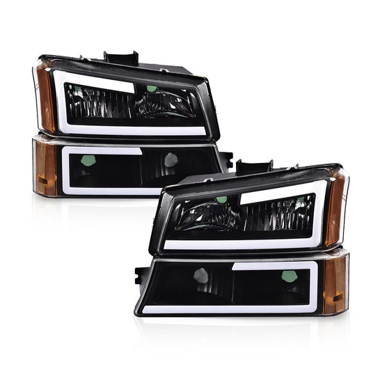 Fit For 2003-07 Silverado AVALANCHE LED DRL v
