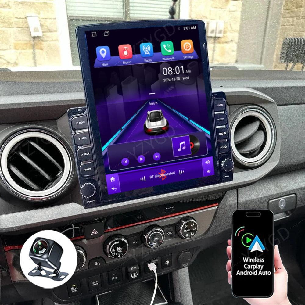 Android Auto Carplay for Toyota Tacoma 2016-2021 Car Stereo Radio GPS Screen BT
