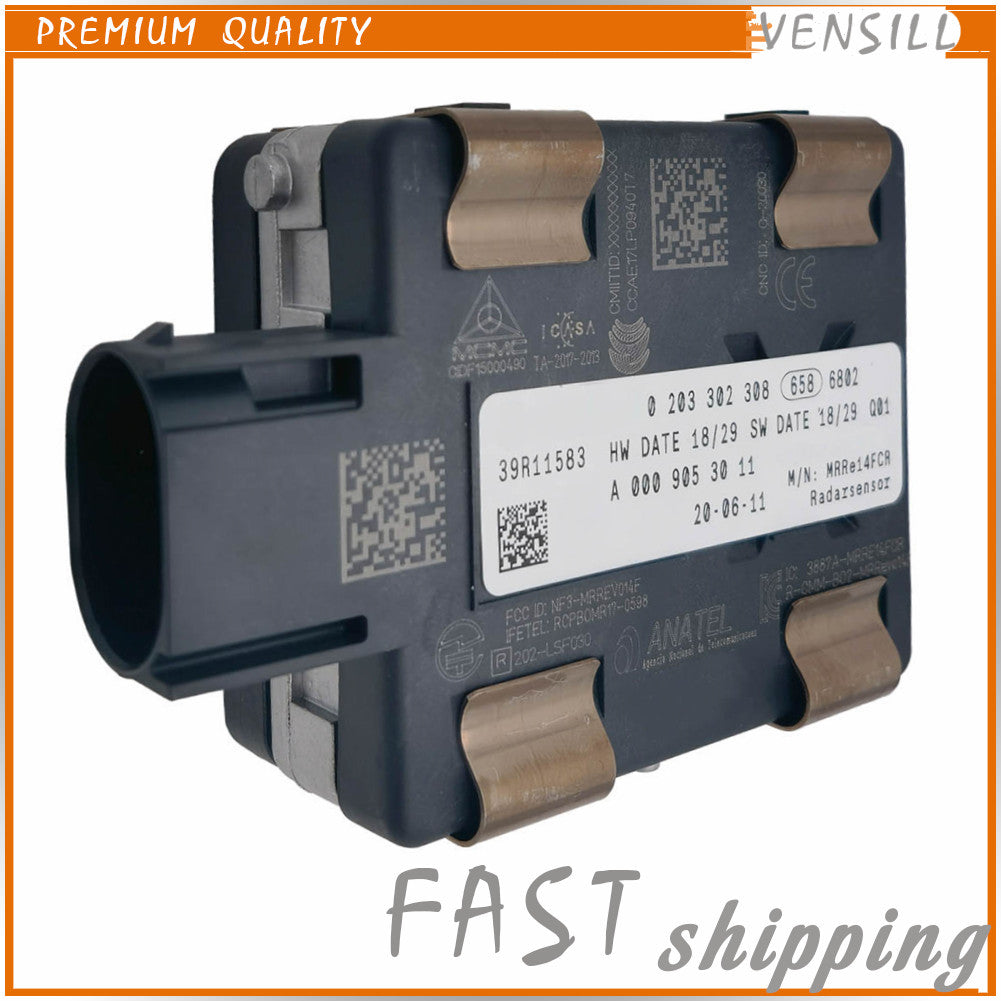 Radar Sensor Control Unit for Mercedes-Benz C118 X118 X253 W177 C205 A0009053011