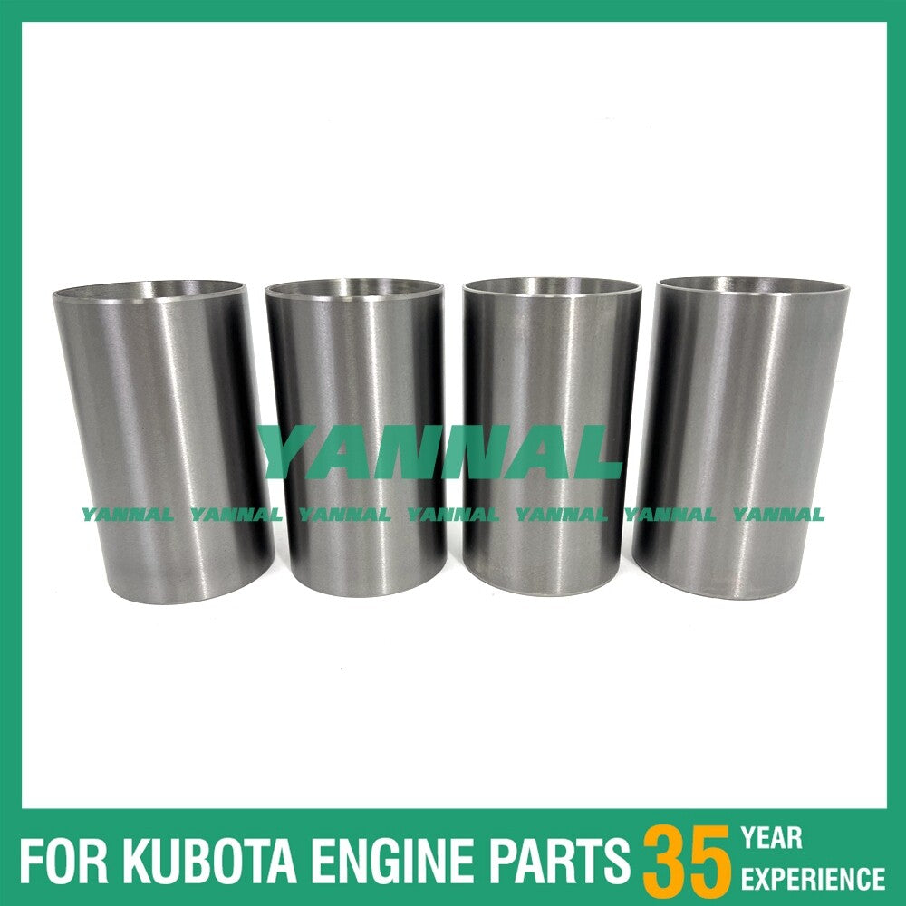 Brand new 4-piece V2403 V2203 cylinder liners (semi-finished) for engine parts -