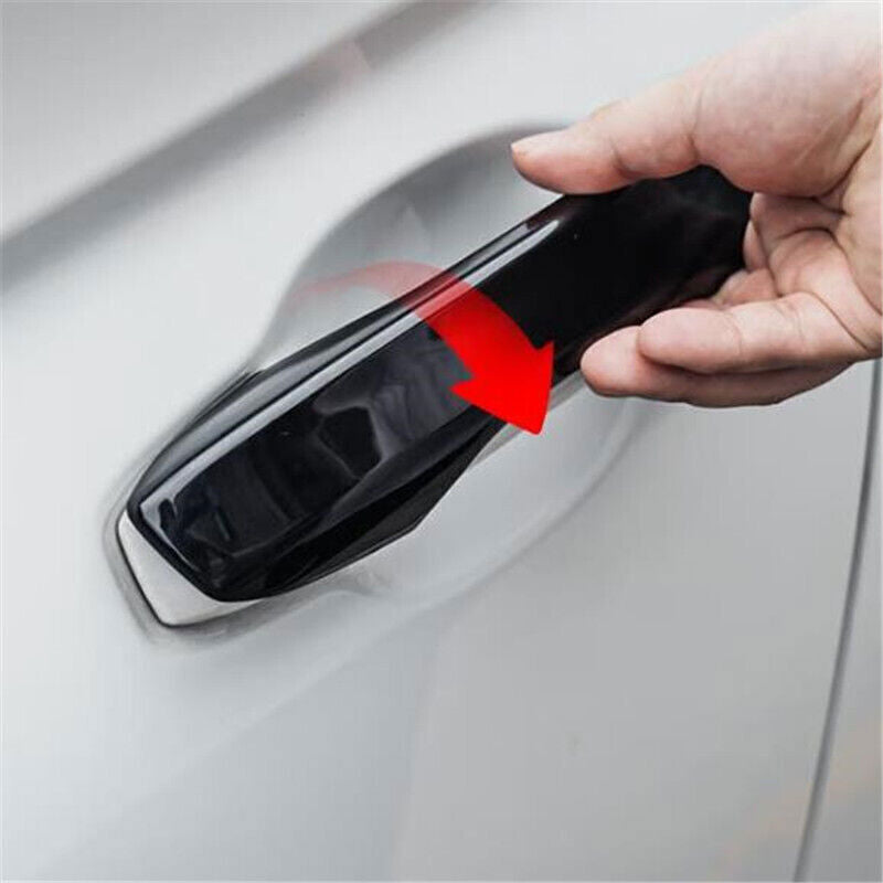 4X Gloss Black Exterior Door Handle Cover Trim for Honda Accord 2023-24 11th Gen