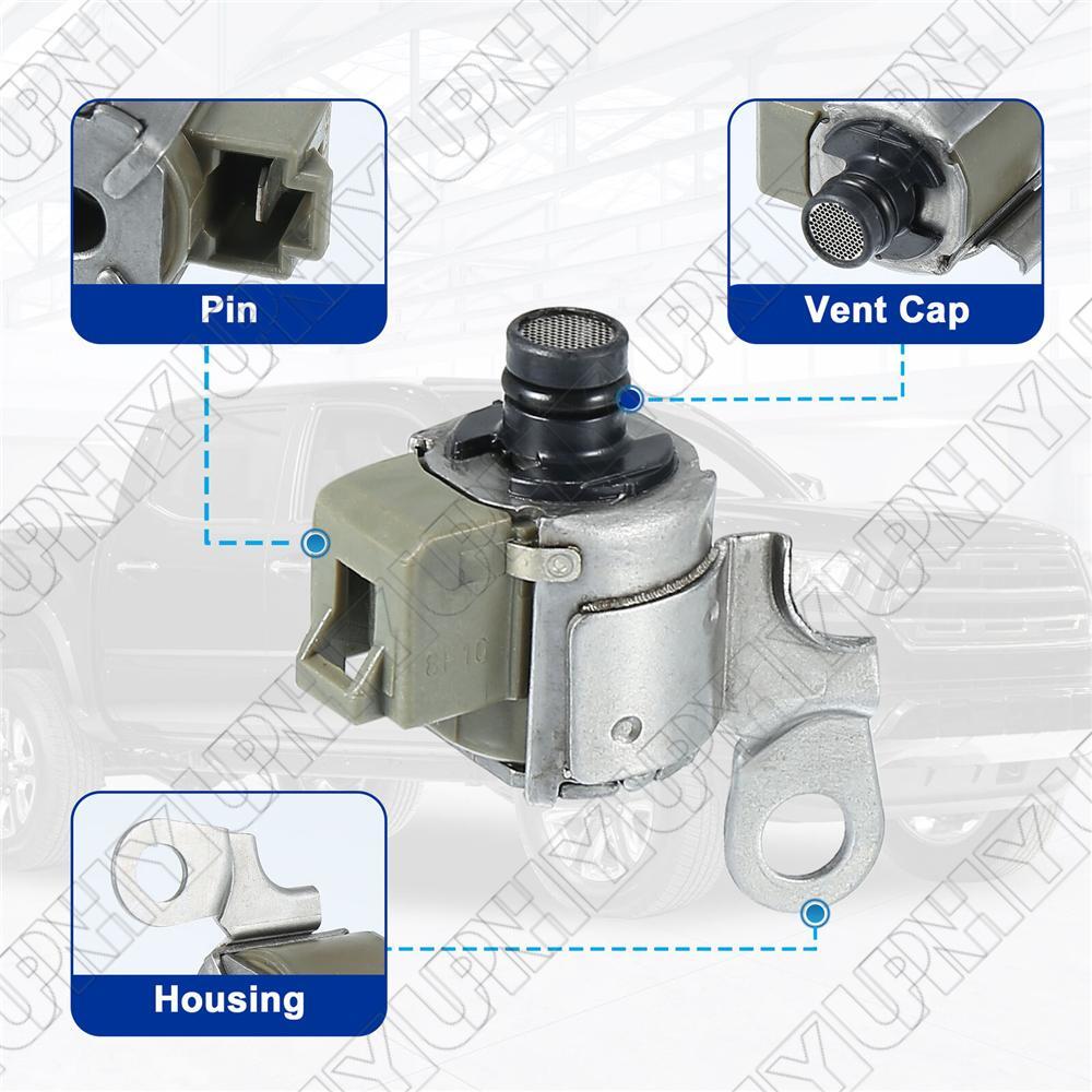 3 Pcs Transmission Solenoid Kit Shift Lock Up Kit for Toyota A340E A340F A340G Q