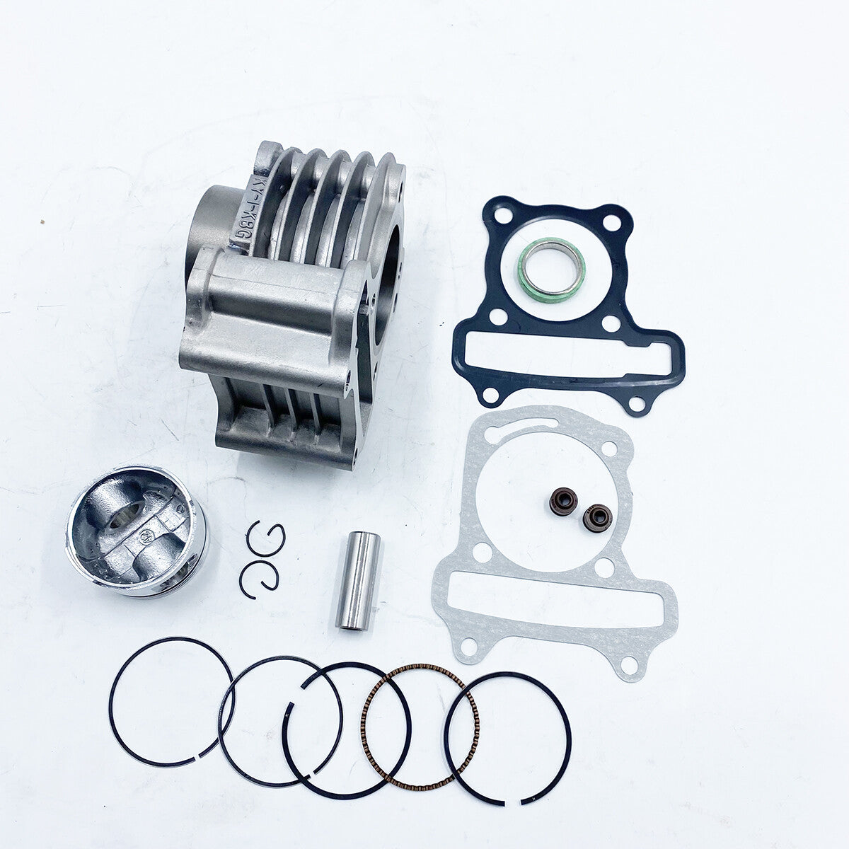 47mm Big Bore Cylinder Piston Rings kit For GY6 50cc 80cc ATV 139QMB Baja TaoTao