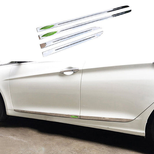 for Hyundai Sonata 2011-2014 Stainless Side Door Body Guard Molding Cover Trim