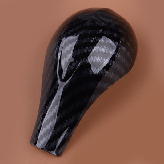 Carbon Fiber Style Gear Shift Knob Cover Trim Fit for Infiniti G25 G35 G37 v
