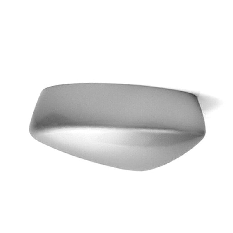 for Mazda 3 2014-2016 Silver Car Front Left Rearview Mirror Cover Trim Replace