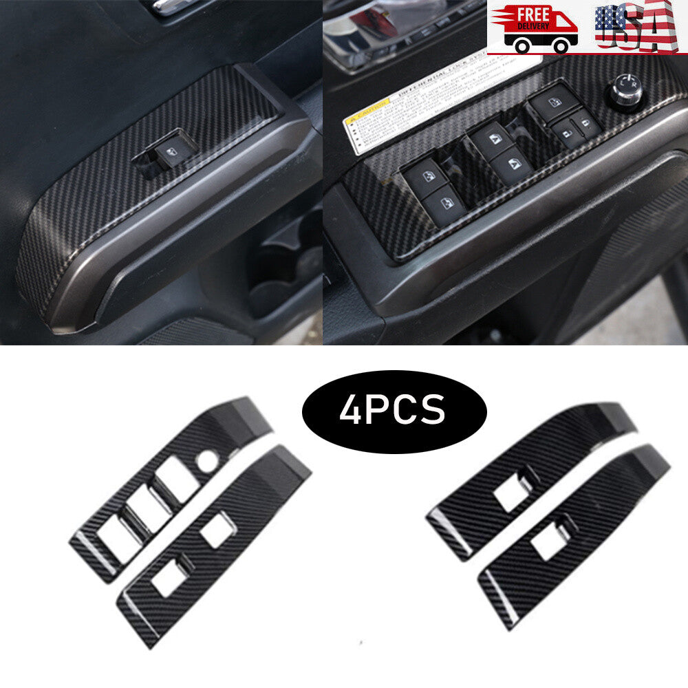 Chrome exterior rearview mirror protectors with lights, suitable for Nissan Titan 2016 - 2023