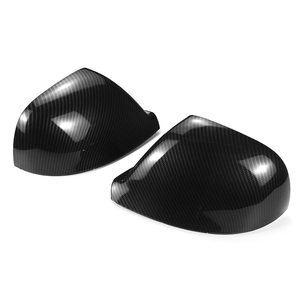 Carbon fiber exterior wing mirror cover for mass transport vehicles T5 2010 - 2015 and T6 2016 - 2019.