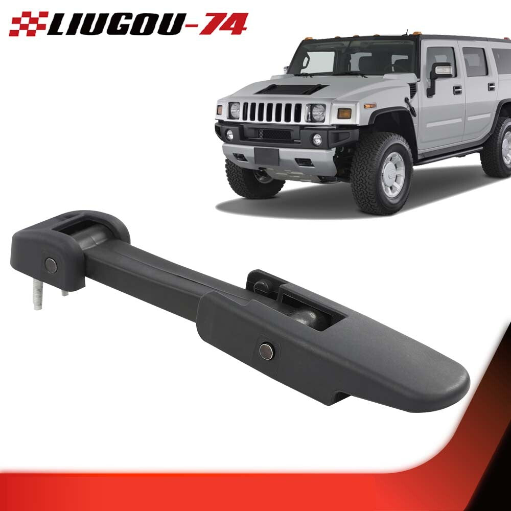 2 Pack Fits 2003 - 2009 for Hummer H2 for Kodiak for GMC TopKick Black Hooded Latch Brand New - v