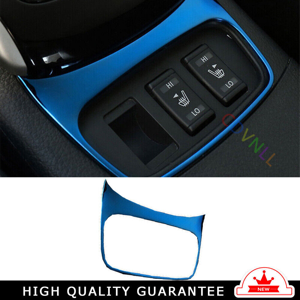 for Seat Adjustment Button Cover Trim for Nissan Sentra Sylphy 2013-2019 Blue Steel
