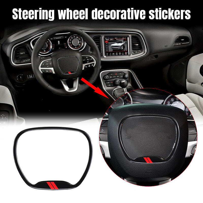 Steering Wheel Trim Cover for Dodge Charger for Challenger Durango 2014-2022 2023