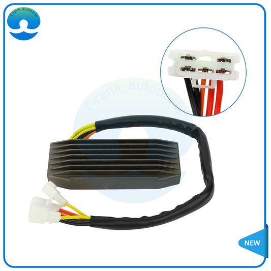 Black Voltage Regulator Rectifier for 1986-1987 for Suzuki VS700GLF GL Intruder 700