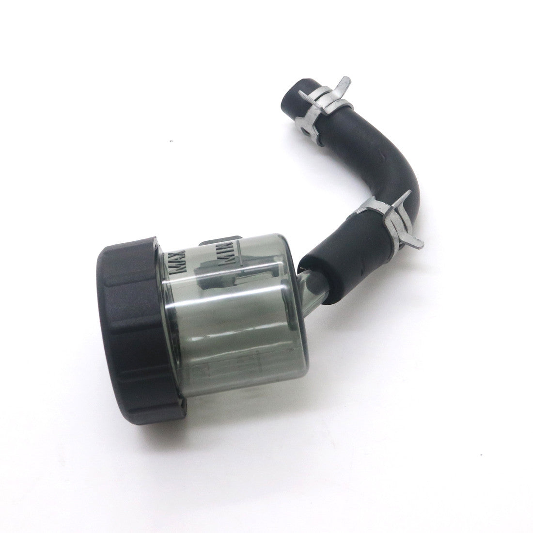 Motorcycle Black Rear Brake Clutch Master Cylinder Fluid Reservoir Oil Tank Cap Q
