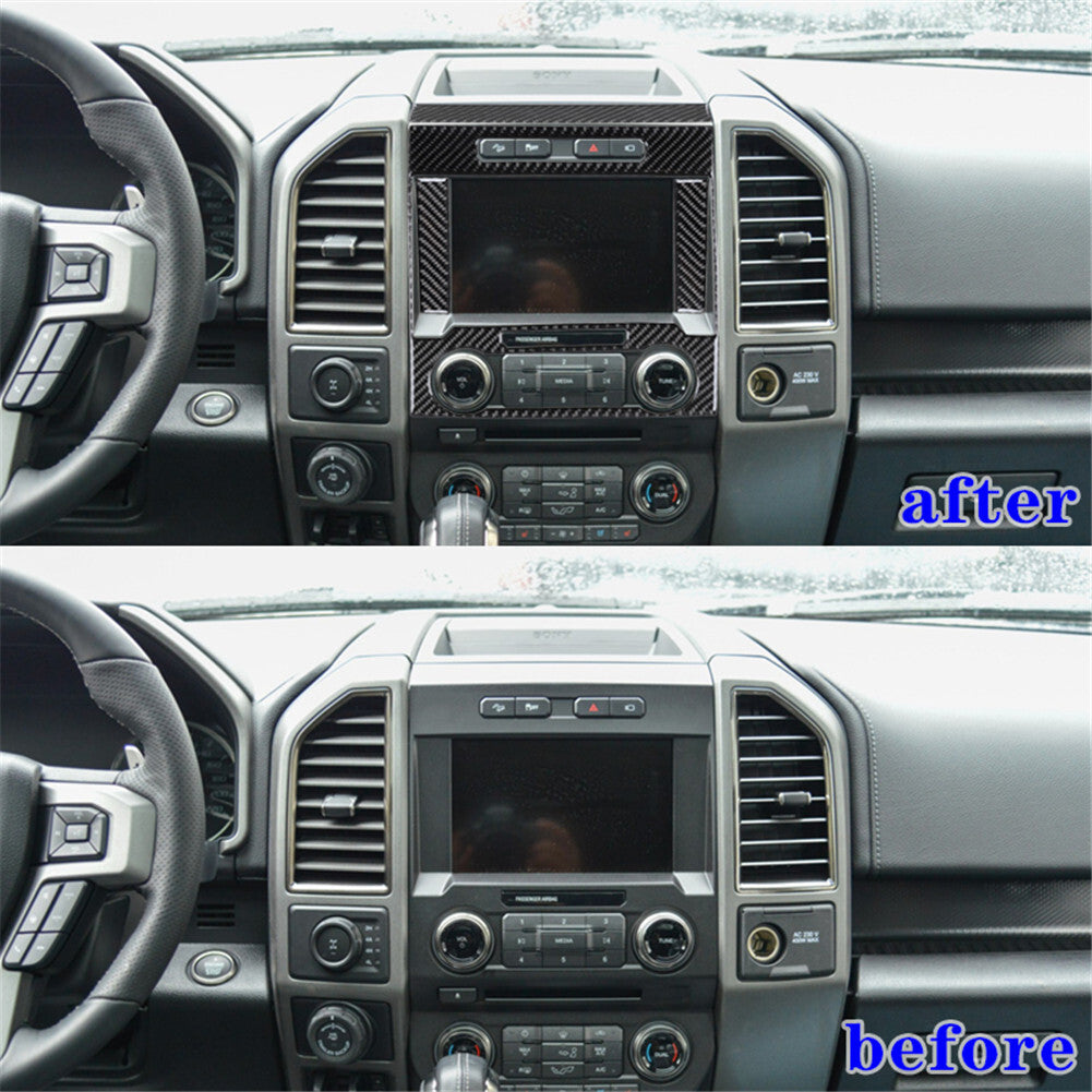16X Gloss Black Full Interior Set Kit Cover for Mustang Mach-E 2021-2022 v