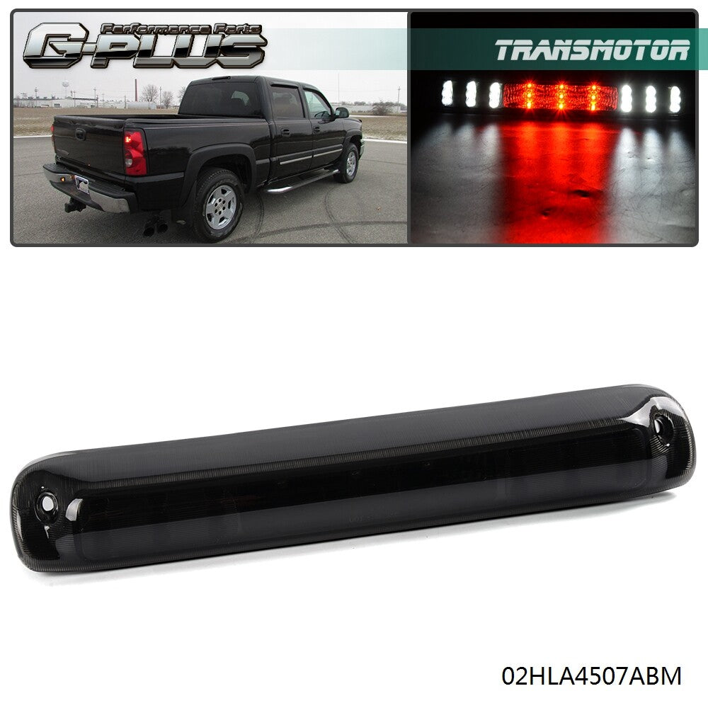 Fits for Silverado 1999 - 2006 LED Third Brake Tail Light Smoke Lens - v