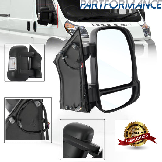 Power Heated Mirrors for 2014 - 2021 for Ram ProMaster 1500 Passenger Side 5VF01JXWAG- v
