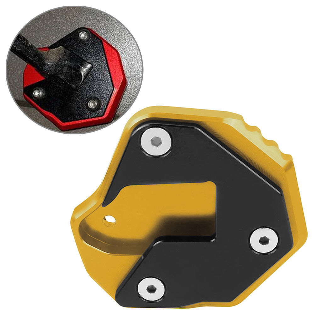 Side Stand Enlarge Kickstand Pad Gold for SUZUKI HAYABUSA GSX1300R 2008-2021 Q