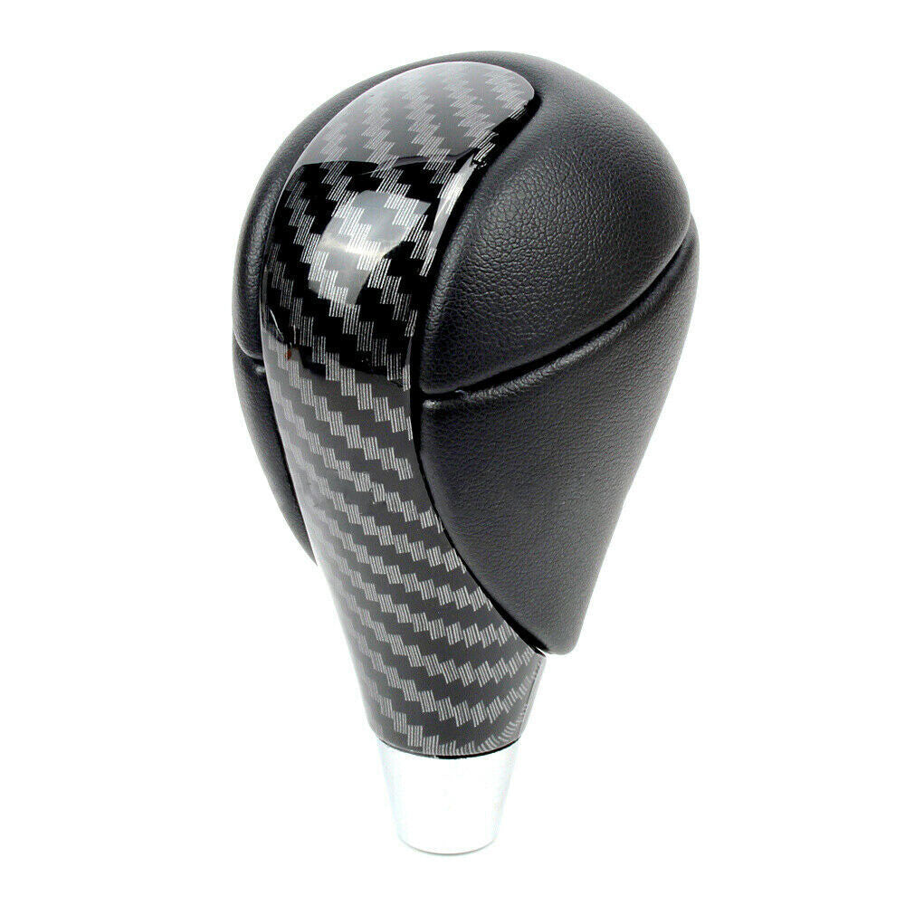 Carbon Fiber Leather Automatic Gear Stick Switch Button for Lexus IS250 2006-2012 Q