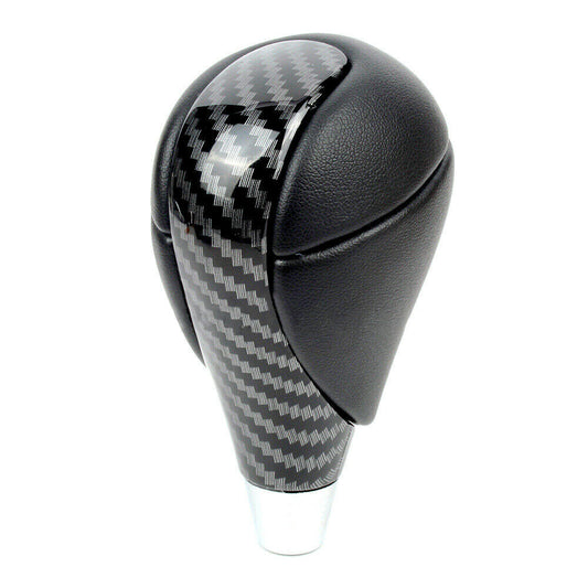 Carbon Fiber Leather Automatic Gear Stick Switch Button for Lexus IS250 2006-2012 Q
