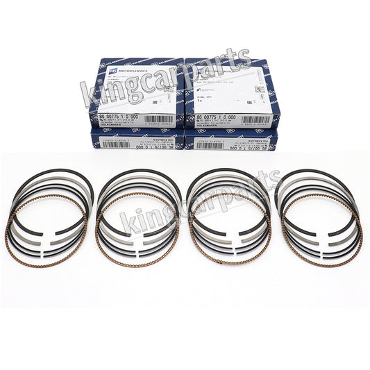 Equipment Manufacturer Upgrade KS 4x Piston Ring Kit 82.5 mm 06H198151G for Audi A4 and Gli 2.0T