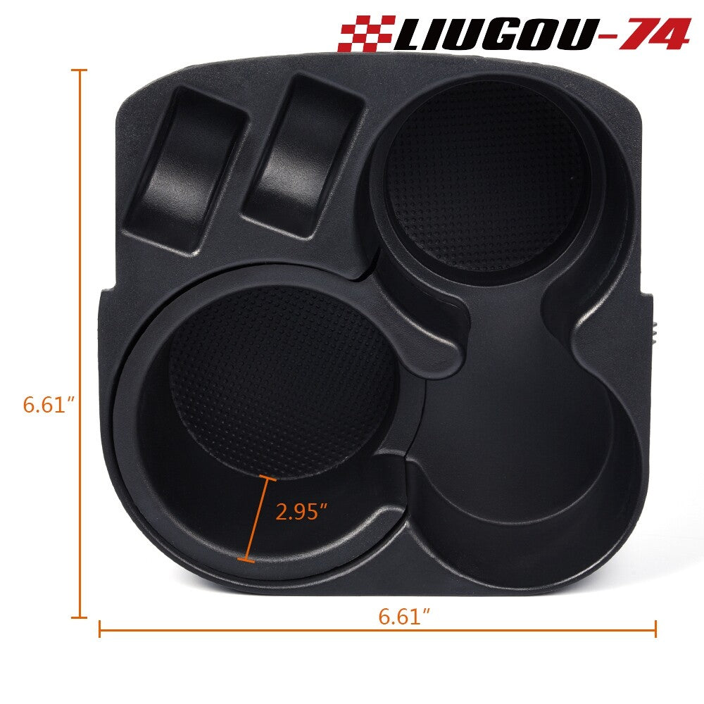 Suitable for 07-12 for Nissan Altima, center console cup holder with beverage insert, brand new black. Q