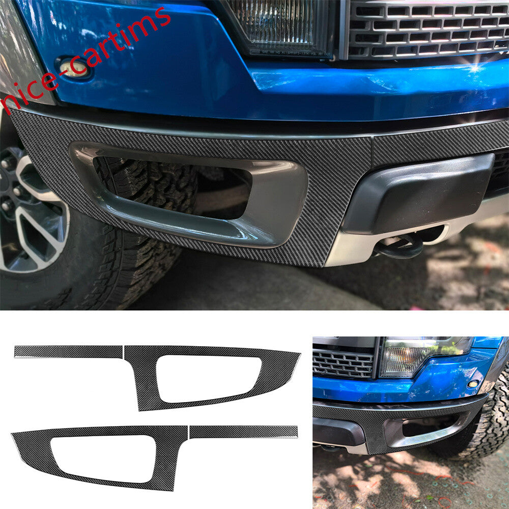 Carbon Fiber Car Front Bumper Side Panel Cover for Ford F150 2009-14 Accessories