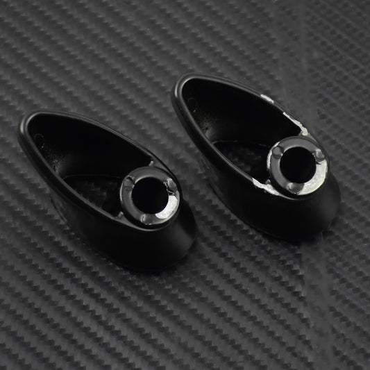 Front Short Turn Signal Brackets Kit Fit for Harley Street Glide FLHX Dyna Black