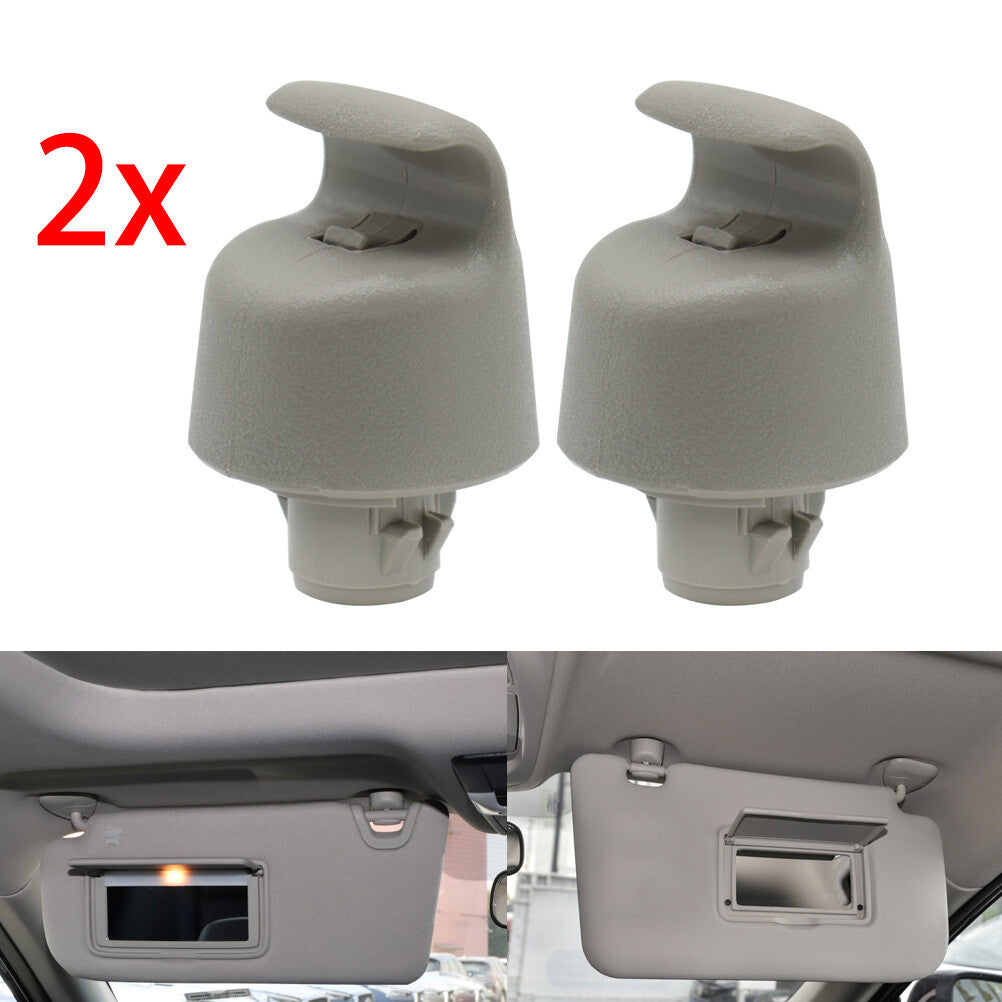 2X Sun Visor Clip LH RH for Nissan Titan Murano Pathfinder Teana Armada X-Trail