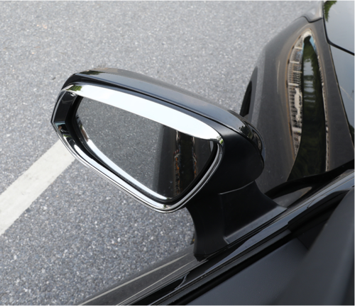 2016-2022 for Lexus RX350 RX450H Side Mirror Rain Eyebrow Cover Trim 2PCS