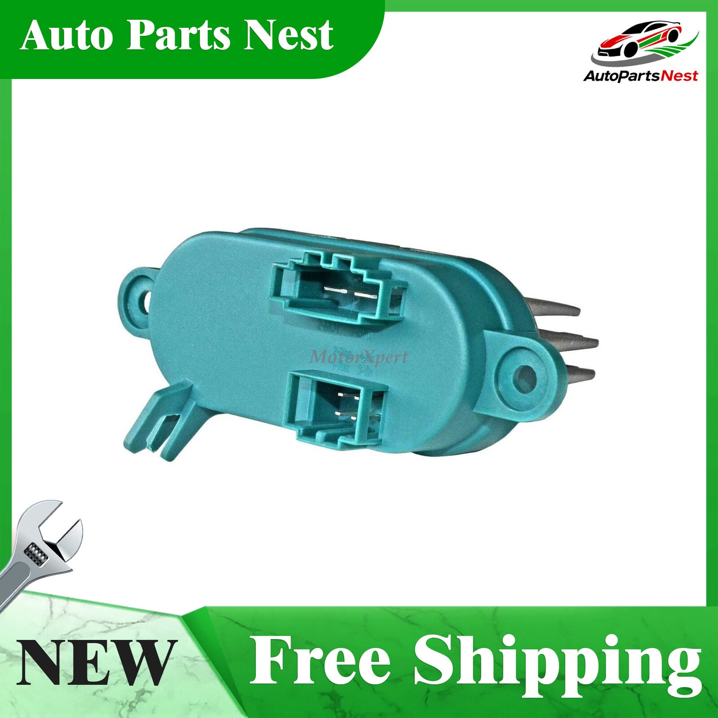 7L0907521B Blower Motor Resistor for VW Touareg for Audi Q7 Quattro 3.0T 2006-2015 Q