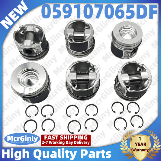 3.0T Diesel Piston and Ring Kit Φ83 mm for Audi A4 A5 A6 A7 for A8 Q5 Q7 Touareg - n