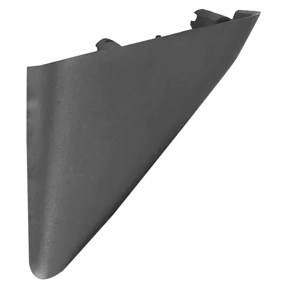 Right Passenger Door Triangle Cover Black Plastic for Genesis Coupe 2009-2012