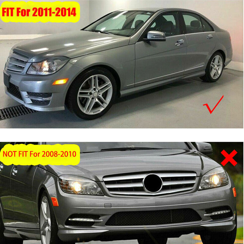 Applicable to for Mercedes-Benz W204 C-Class 2011-14 side marker lights and turn signals.