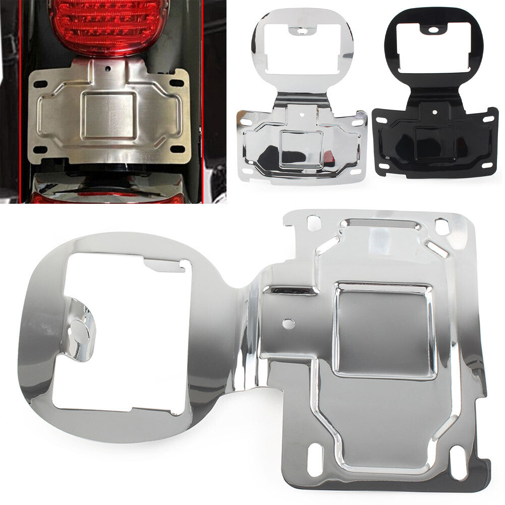 Motorcycle License Plate Relocation Kit for Harley Touring