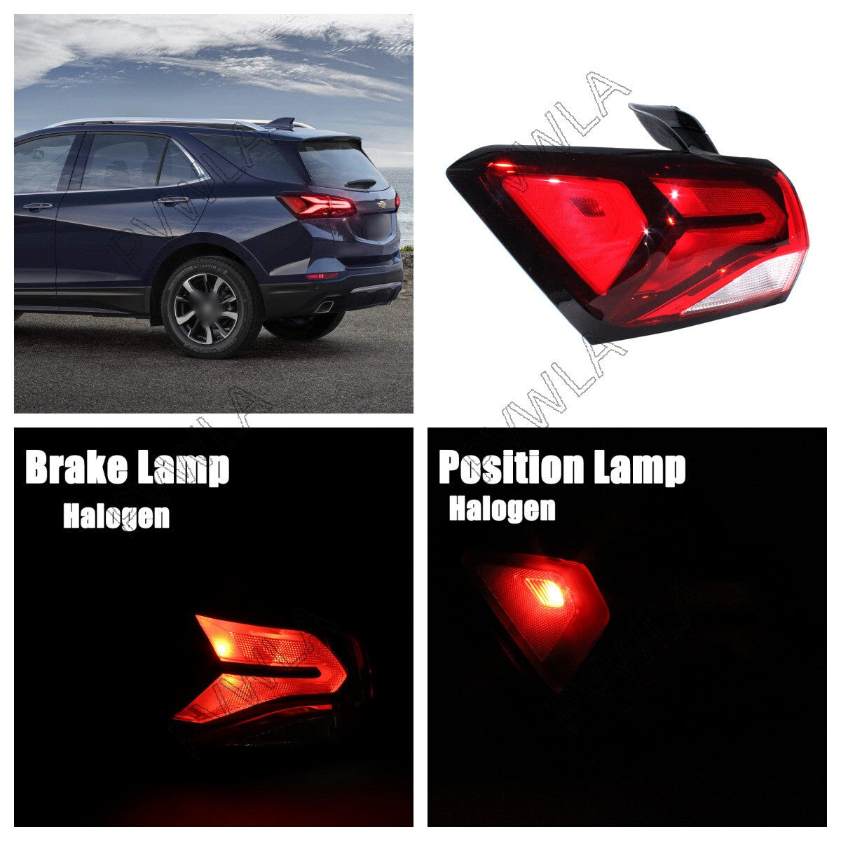 Left Driver Outer Tail Light Assembly Brake Lamp For Equinox 2022 2023 n
