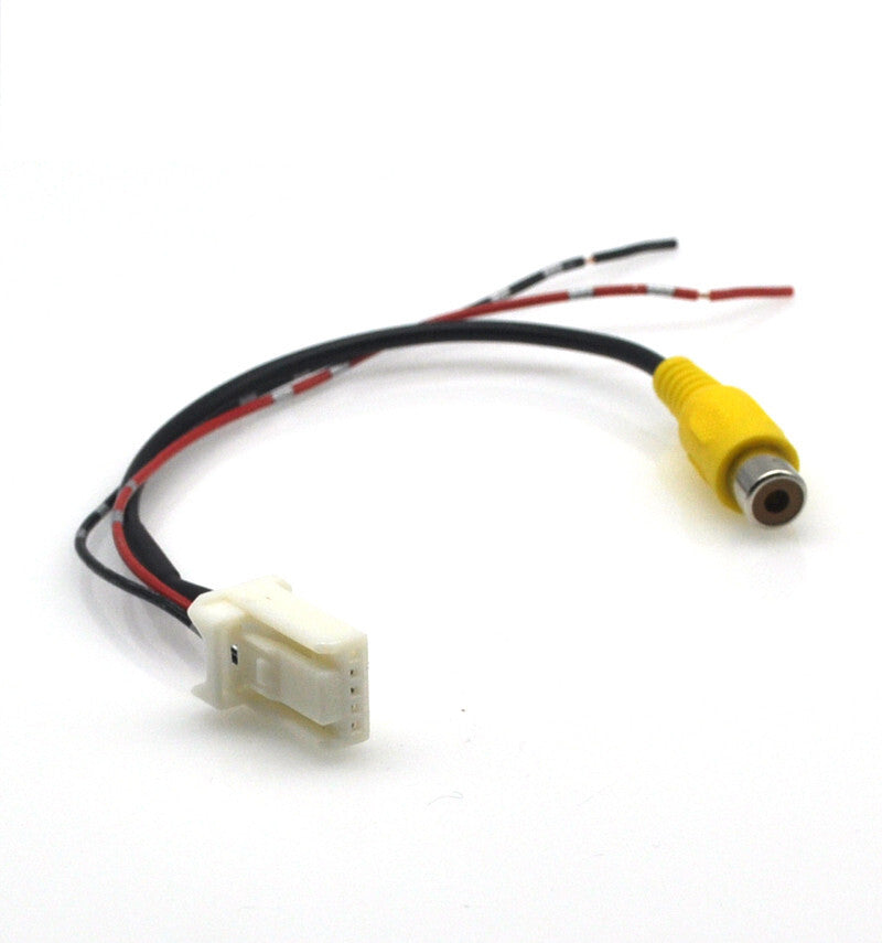 Add Reverse Camera adaptor Cable wire 5pin for subaru Forester Impreza Outback v