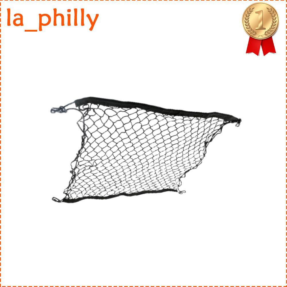 Black Net Mesh Storage Organizer Bag Pocket Cage For Universal Car Trunk Cargo Q
