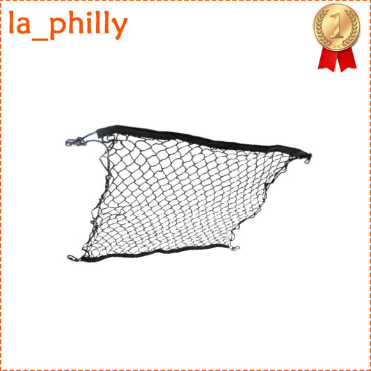 Black Net Mesh Storage Organizer Bag Pocket Cage For Universal Car Trunk Cargo Q