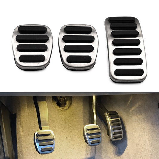 Stainless Steel Car Clutch Brake Gas Pedals Cover for Volvo S40 V40 C30 XC30 Q