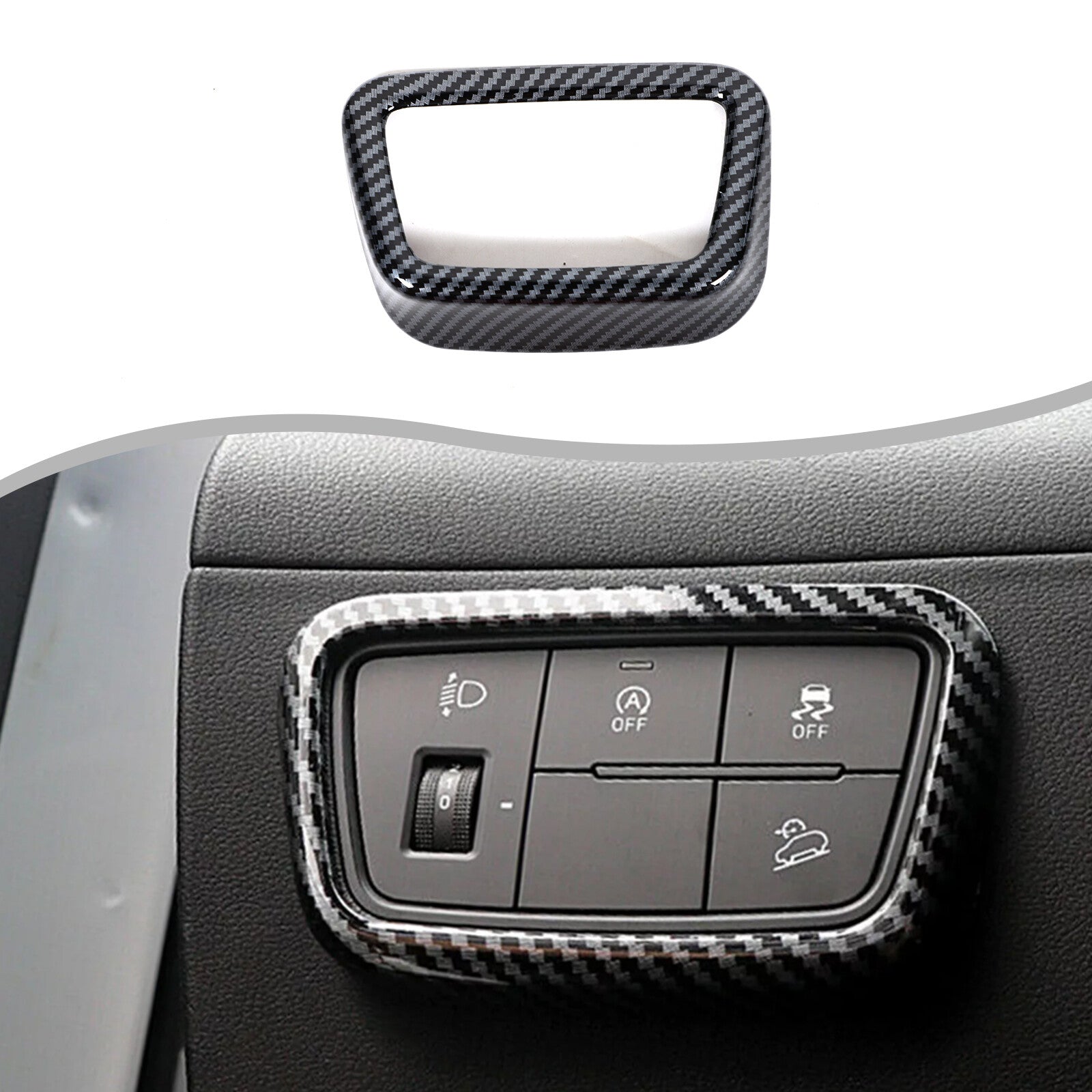 Front and Rear Door Handle Storage Box for Land Cruiser Prado FJ120 2003-09- v